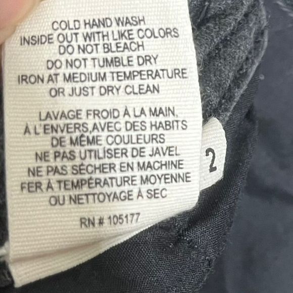 Ulla Johnson Prince Polka Dot Skinny Jeans Gray Women’s Size 2 High Rise Crop - Picture 13 of 13